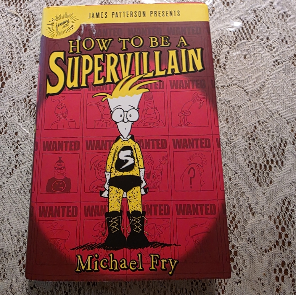 How to Be a Supervillain Book By Michael Fry Hardcover